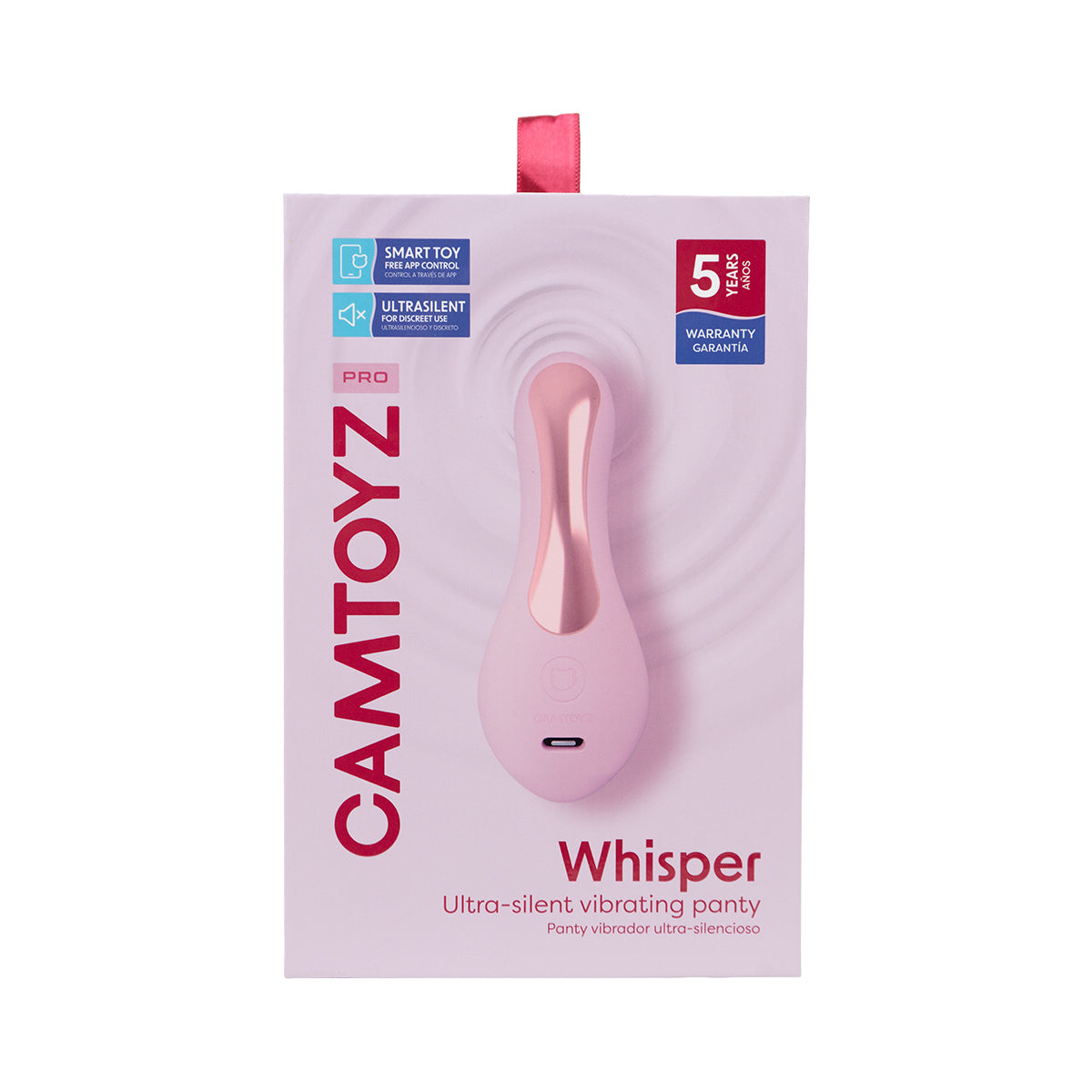 Vibrador Whisper con APP Camtoyz