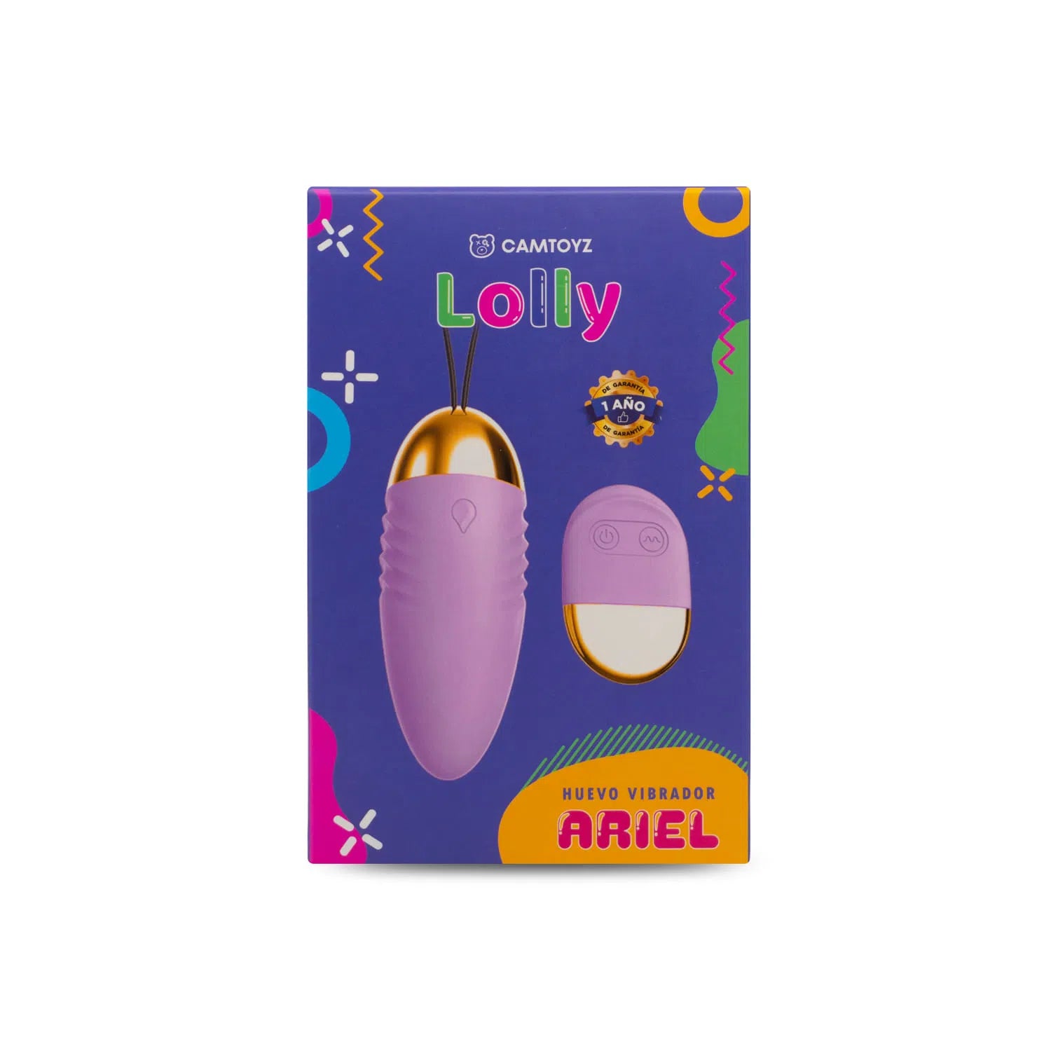 Huevo Vibrador Ariel Lila – Tu Punto Sex