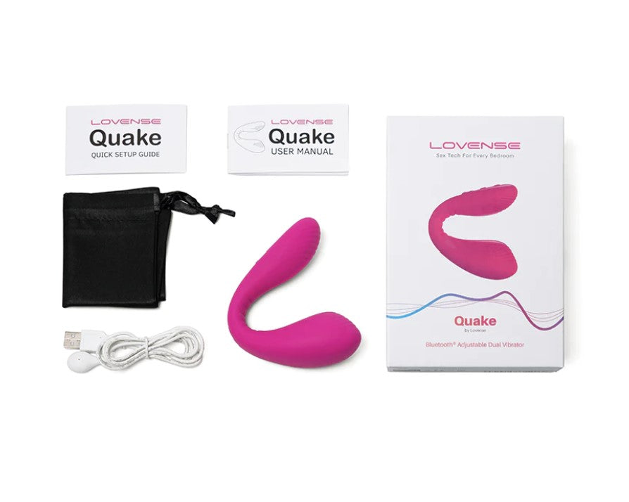 Dolce Lovense Vibrador Clitorial y Punto G con APP (Anteriormente QUAKE)