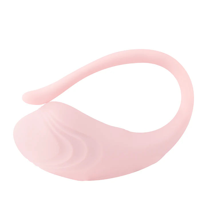 Estimulador de punto G Vibe Egg Self-Love con textura ondulada en silicona médica.