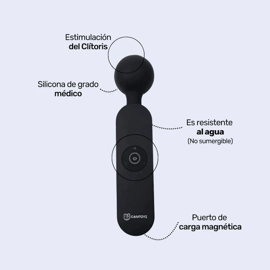 Vibrador Hitachi Tamina Negro