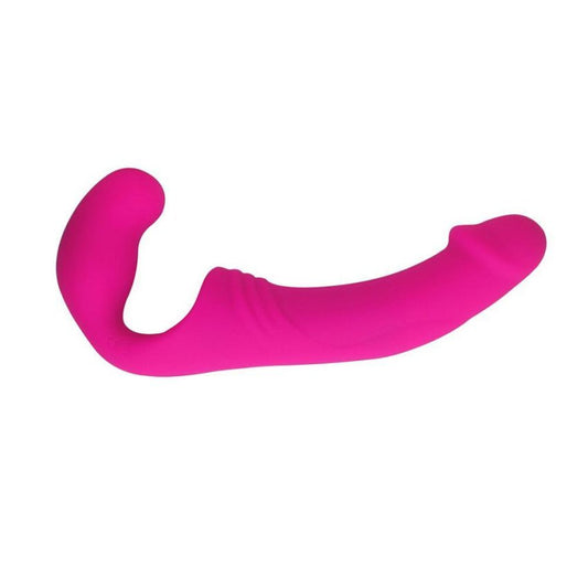 Vibrador Doble Rider sin Arnés de 22 cm con 10 Modos y Modo Turbo para Doble Penetración