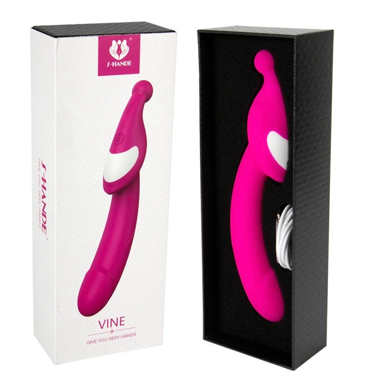 Vibrador VINE Shande Dual - Experiencia Doblemente Placentera