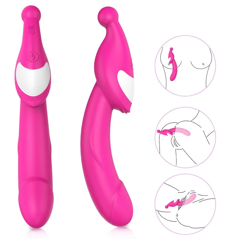 Vibrador VINE Shande Dual - Experiencia Doblemente Placentera