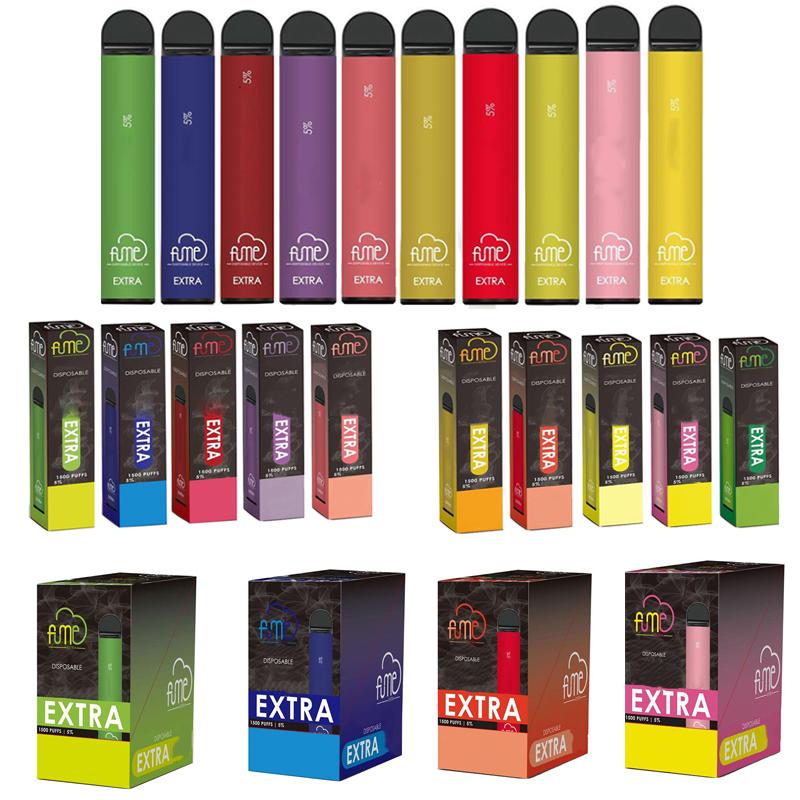 Vapeador EXTRA - ORGINAL FUME VAPES 1500