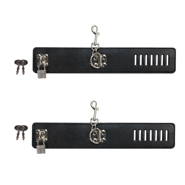 esposas bondage con barra de metal