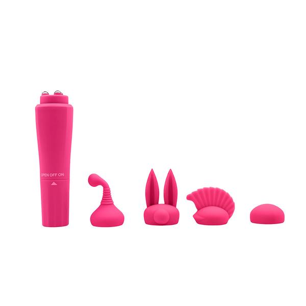 Kit Estimulador Vibrador Rosa Dulce