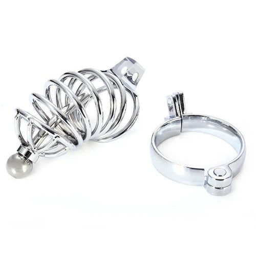 jaula de pene metalica