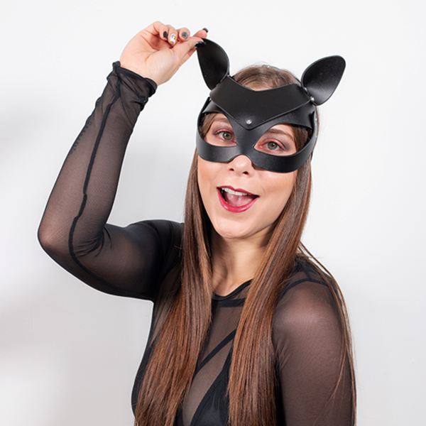 mascara sexys bondage para juegos sado