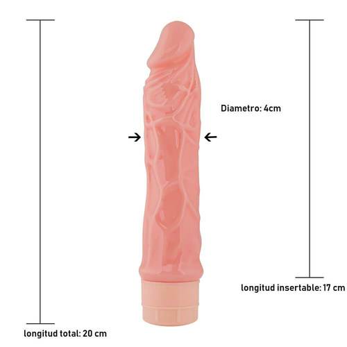 Dildo Vibrador Realista Noe 20 cm