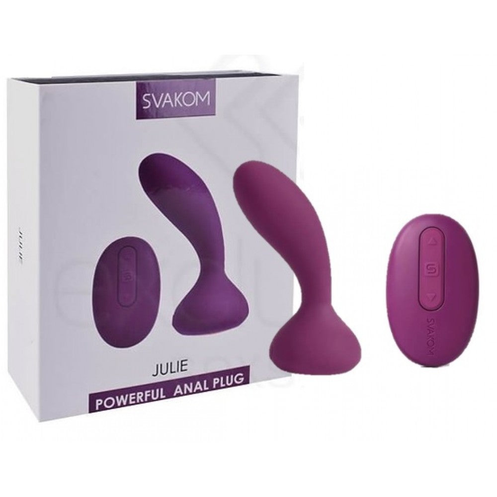 Plug anal vibrador Svakom Julie en la Sexshop Lina Betancurt – Tu Punto Sex