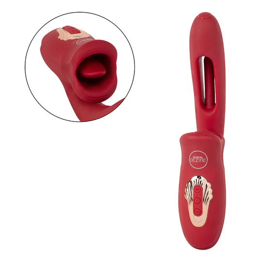 🔥Vibrador Clitoral Kiss con Función Biting | Doble Estimulación