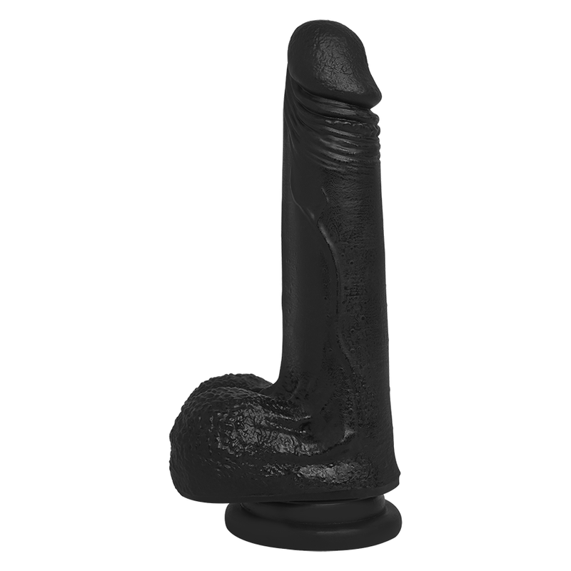 🔥 Dildo Uriel Negro 17 cm – Realismo Extremo y Placer Intenso con Ventosa 💦