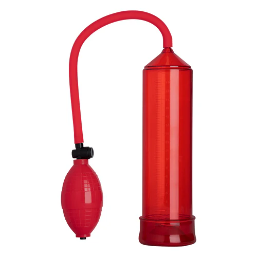 Bomba de succion o de vacio para el pene Colorfull Penis Pump Red