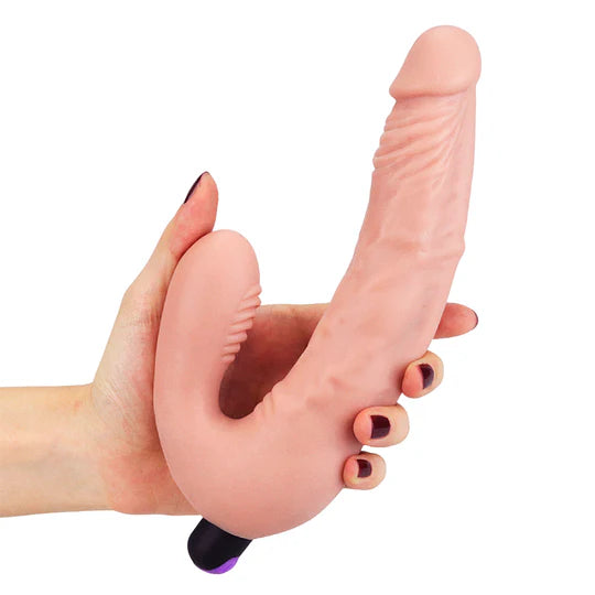 Arnés sin Correas Ijoy Recargable – 20,9 cm de Placer con 10 Funciones Vibrantes