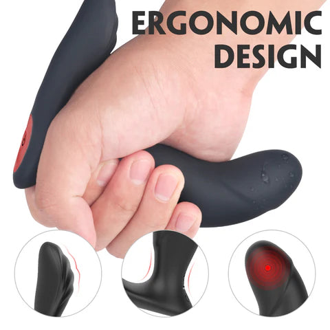 Masajeador Íntimo Unisex Laken-RCT Punto G, Clítoris, Próstata y Perineo