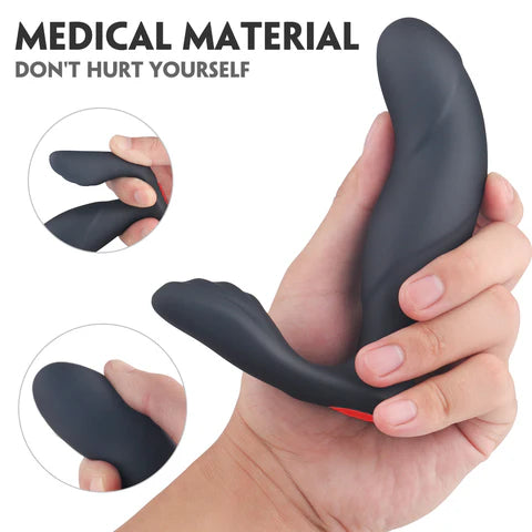 Masajeador Íntimo Unisex Laken-RCT Punto G, Clítoris, Próstata y Perineo