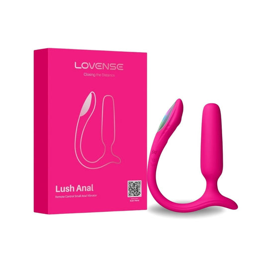 Lovense Lush Anal 2.15 cm: vibrador anal con app para placer discreto sin límites