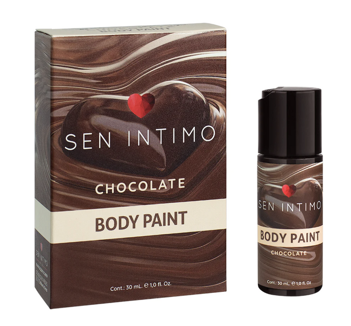 Pintura Comestible Body Paint Chocolate 30 ml