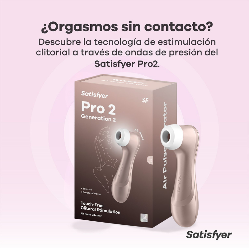 Satisfyer pro 2 air pulse el estimulador de clítoris para mujer