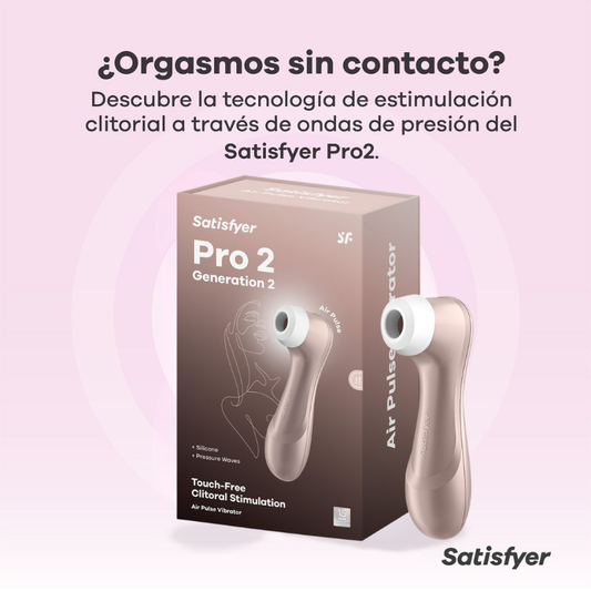 Satisfyer pro 2 air pulse el estimulador de clítoris para mujer