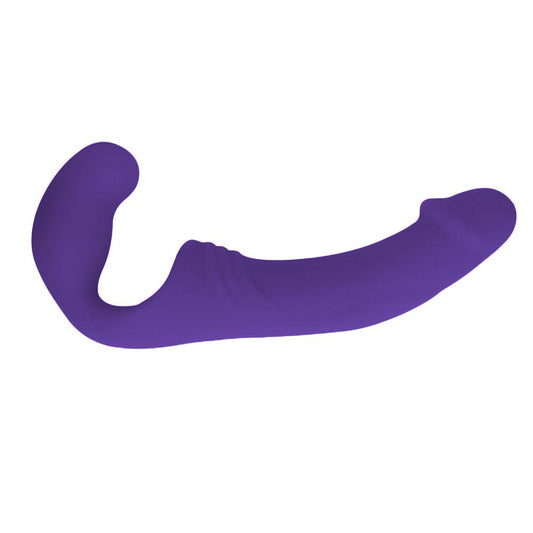 Vibrador Doble Rider sin Arnés de 22 cm con 10 Modos y Modo Turbo para Doble Penetración