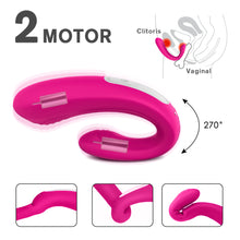 Cargar imagen en el visor de la galería, Vibrador Doble Estimulación Enjoy Remote Control Pink