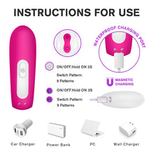 Cargar imagen en el visor de la galería, Vibrador Doble Estimulación Enjoy Remote Control Pink