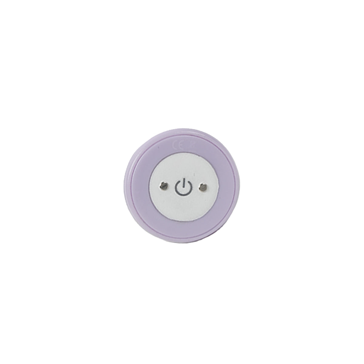 Bala vibradora Kyba Camtoyz color lila diseño ergonómico con punta inclinada para estimulación precisa