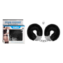 Cargar imagen en el visor de la galería, Esposas Metálicas y peluche, Fetish