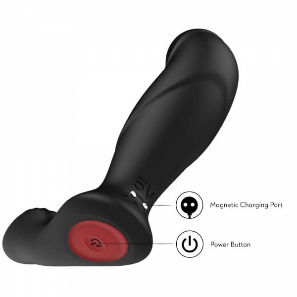 Masajeador Íntimo Unisex Laken-RCT Punto G, Clítoris, Próstata y Perineo