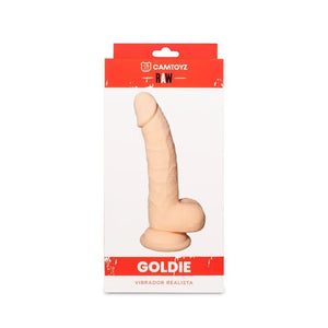 Vibrador Realista Goldie  Piel 18 cm