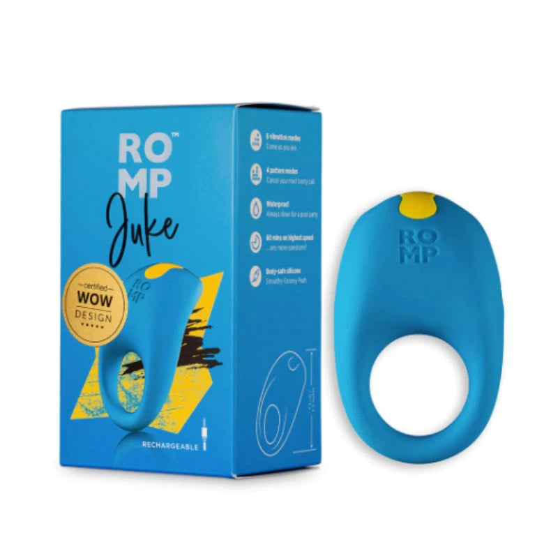 Anillo Vibrador para el Pene Blue Romp