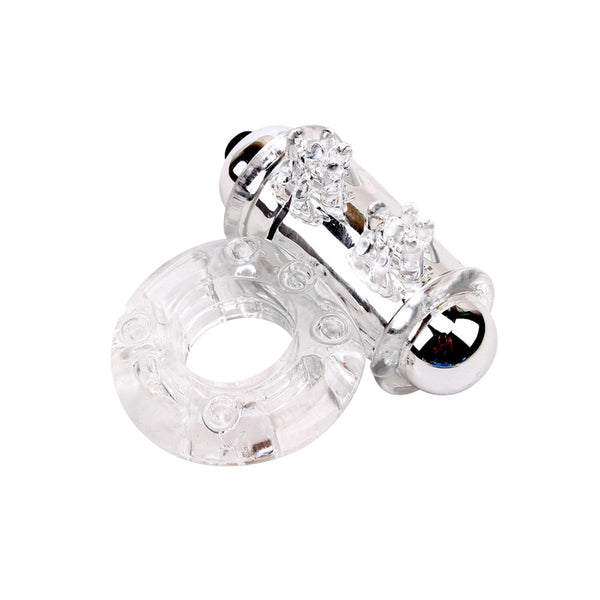 Anillo Vibrador Bull Transparente GK Power