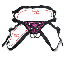 Cargar imagen en el visor de la galería, arnes para mujer con extensión para pene 