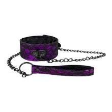 Cargar imagen en el visor de la galería, collar color morado para dominacion 