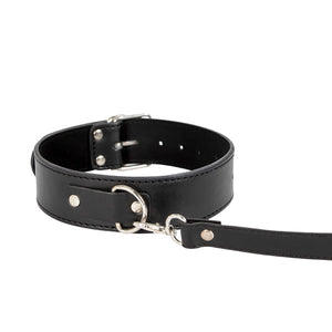 collar sado ajustable con correa