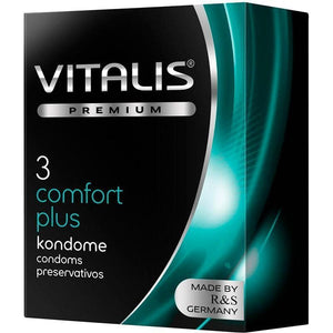 Condón Vitalis Comfort Plus X3