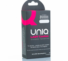 Cargar imagen en el visor de la galería, Condón Femenino Unique Lady X3