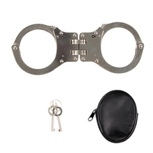 Cargar imagen en el visor de la galería, esposas de metal para juegos bondage 