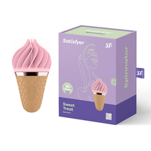 Cargar imagen en el visor de la galería, Estimulador-clitorial-punto-g-satisfayer-sweet-treat-pink-lina-betancurt-sexshop-tupuntosex