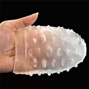 Huevo masturbador Gigante STAMINA NODULES RED