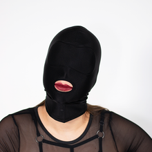 Cargar imagen en el visor de la galería, mascara ciega para amantes bondage 
