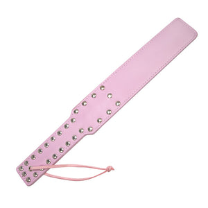azotadora bonedage color rosa con taches