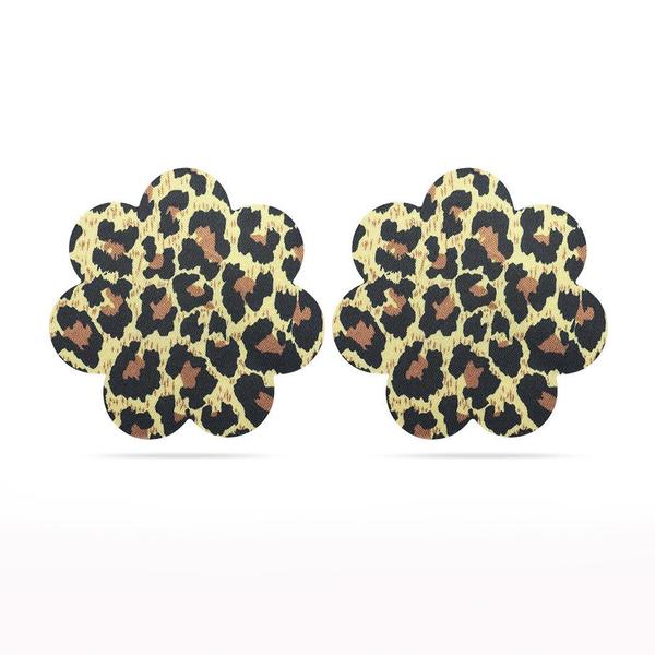 adhesivos de pezones leopardo