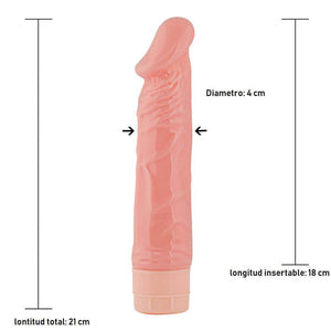 Vibrador Realista Tunes 20,5 cm