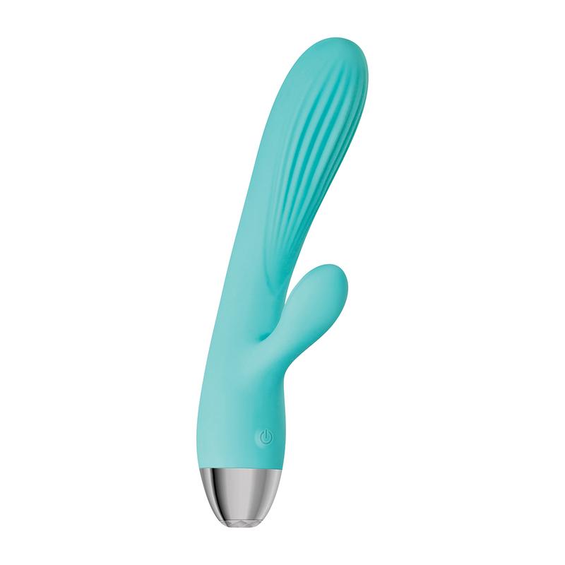 Vibrador Térmico doble Estimulación Pulsante