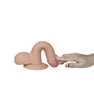 Dildo Realista Ultra Flexible Soft Dude18 cm