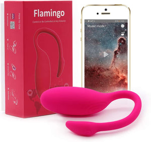 Huevo Vibrador a control remoto App Flamingo