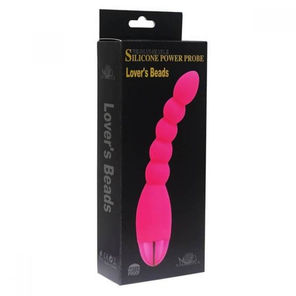 Fotografía de la caja  un juguete erótico para explorar el placer anal, vibrador anal recargable con 10 modos de vibración